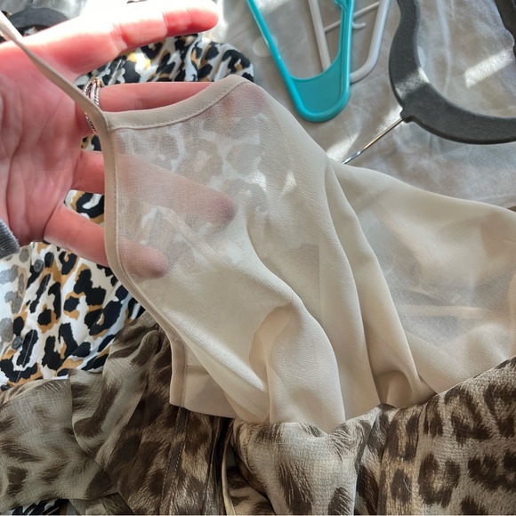 Talbots Silk Cheetah/Leopard Print Dress - Picture 7 of 7